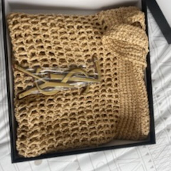 Yves Saint Laurent Icare in Raffia - Picture 8 of 16